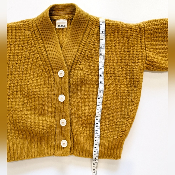 Babaà Cardigan No.19 Mini in Ochre - Picture 8 of 11